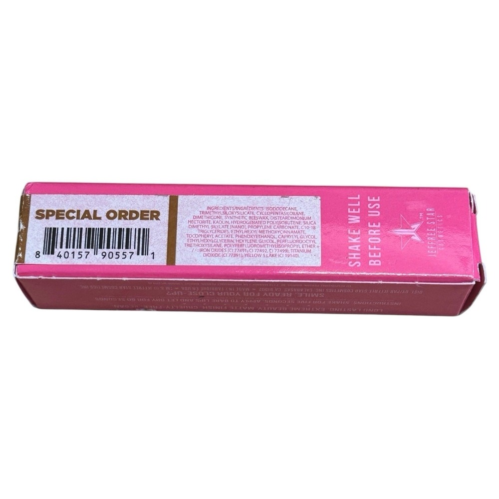 Jeffree Star Cosmetics Velour Liquid Lipstick Shade Special Order 0.19 oz - Picture 3 of 3
